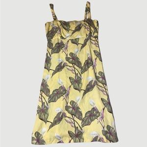 yellow vintage sundress
